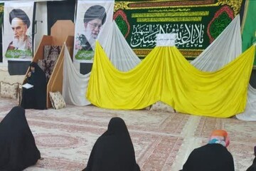 بزرگداشت میلاد امام زمان عج توسط طلاب مدرسه فاطمیه (س) خورموج + تصاویر