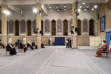 تصاویر/ دیدار اعضای ستاد برگزاری کنگره ملّی چهار هزار شهید استان یزد با رهبر معظم انقلاب