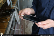 استقبال زائران نوروزی حرم از دفاتر شارژ تلفن همراه
