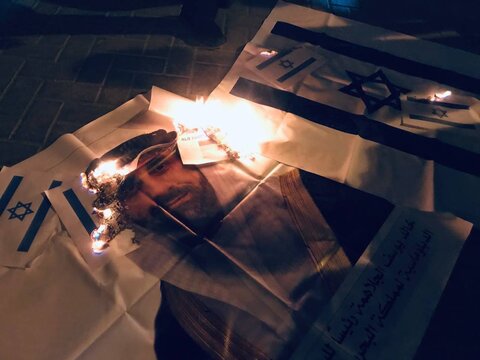 تظاهرات کنندگان بحرینی