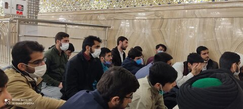 تصاویر / حضور طلاب جهادی حوزه علمیه قزوین ودیدار با علمای شهر مشهدمقدس