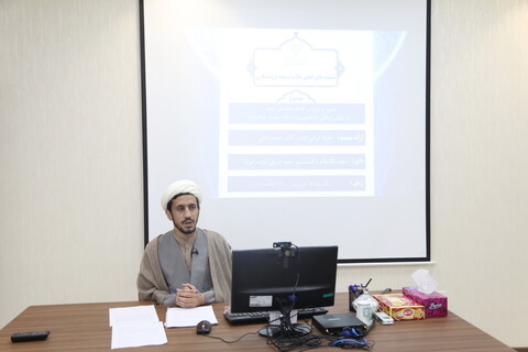 تصاویر / نشست علمی طلاب مستعد پژوهشگری در مدرسه علمیه حضرت ولی‌عصر (عج)