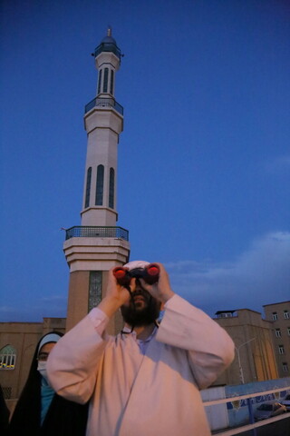استهلال ماه مبارک رمضان در قم