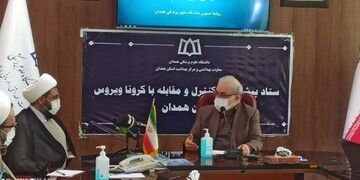 قدردانی وزیر بهداشت از حمایت‌های آیت الله اعرافی و روحانیت + صوت