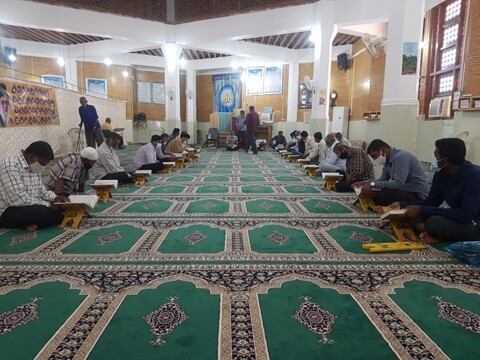 تصاویر/جمع خوانی قرآن کریم در مساجد جزیره هرمز