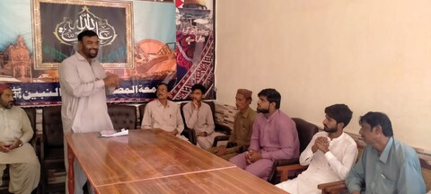 ماہ مبارک رمضان کے سلسلے میں جامعۃالمصطفی خاتم النبیین جیک آباد میں وارثان شہدا کے اعزاز میں تقریب منعقد