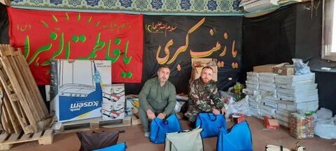 فعالیتهای جهادی بنیاد بین المللی اربعین حسینی استان قزوین در کشور سوریه