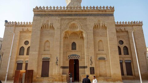  گنبد مسجد امام الشافعی قاهره پس از مرمت دوباره بازگشایی شد