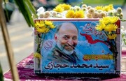 تشییع سردار حجازی در دیار نصف جهان | خداحافظ‌ مجاهد جبهه مقاومت