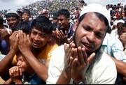 ابراز همبستگی گروهی از مسیحیان با مسلمانان میانمار