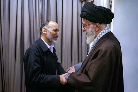 تصاویری از سردار محمدحجازی در کنار رهبر معظم انقلاب