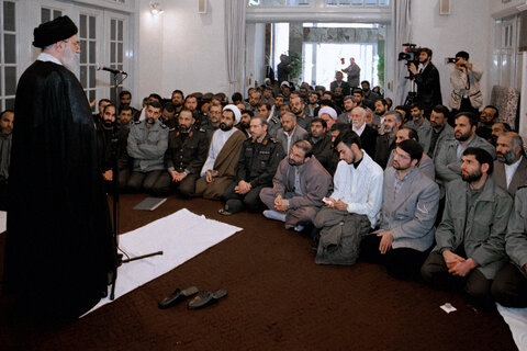 تصاویری از سردار محمدحجازی در کنار رهبر معظم انقلاب