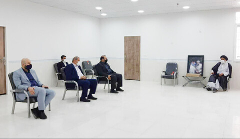 دیدار مدیرعامل شرکت فولاد با نماینده ولی‌فقیه در خوزستان