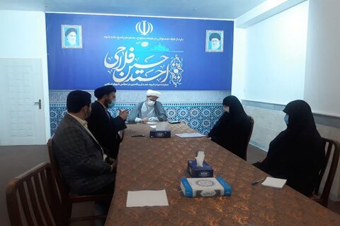 دیدار مدیر حوزه علمیه خواهران استان همدان با دکتر فلاحی