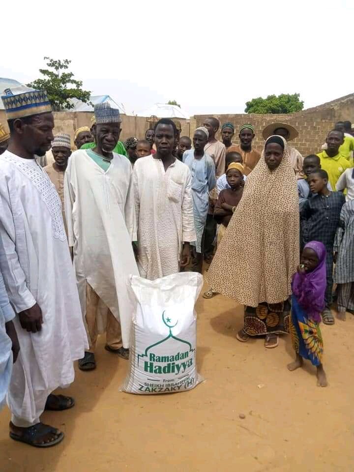 توزیع بسته‌های کمک معیشتی در نیجریه +تصاویر