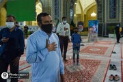 امام رضا (ع) کے حرم میں ہندوستانی عوام کے لئے اجتماعی دعا و استغاثہ