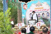 تصاویر/ افتتاح یادمان شهدای گمنام دانشگاه علوم کشاورزی خوزستان