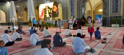 امام رضا (ع) کے حرم میں ہندوستانی عوام کے لئے اجتماعی دعا و استغاثہ