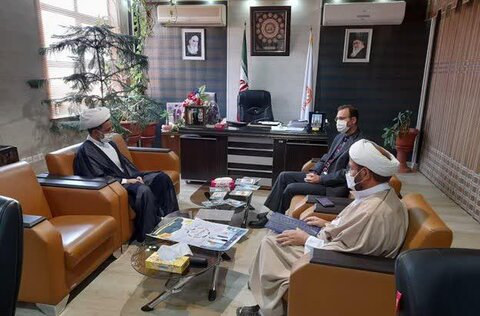 دیدار رئیس میز تخصصی توسعه و تعمیق فرهنگ قرآن با مدیر کل بهزیستی استان قم