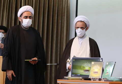 تصاویر/ آیین رونمایی از دو نرم افزار تفسیری مرکز کامپیوتری علوم اسلامی نور