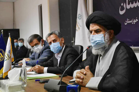نشست شورای زکات خوزستان به ریاست نماینده ولی فقیه در خوزستان