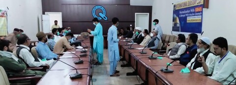 فلسطین فائونڈیشن بلوچستان کے زیر اہتمام کوٸٹہ پریس کلب میں گول میز کانفرنس کا انعقاد