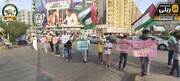 تصاویر/ تحریک آزادی القدس پاکستان کے تحت کلفٹن تین تلوار پر احتجاجی مظاہرہ منعقد