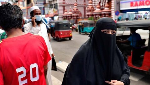 سری لنکا کی کابینہ نے برقعے پر پابندی عائد کرنے کی تجویز کی منظوری دے دی