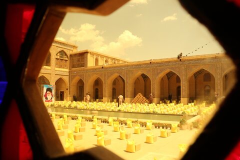 تصاویر| رزمایش کمک مومنانه سپاه ناحیه بقیه الله(عج) در مسجد نصیرالملک
