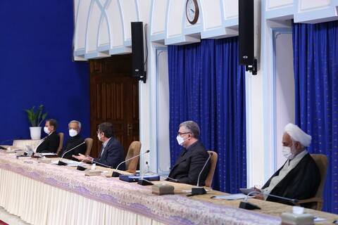 تصاویر/ جلسه شورایعالی اقتصادی سران قوا به ریاست رئیس جمهور