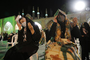 تصاویر / شب زنده داری مردم استان قزوین در دومین شب قدر
