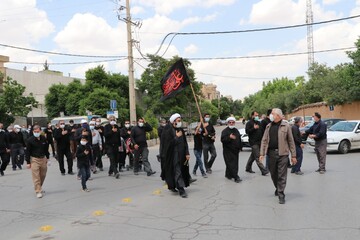 تصاویر| مراسم عزاداری بیست و یکم ماه رمضان در شیراز