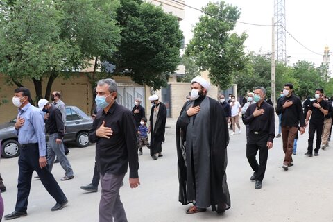 تصاویر| عزاداری ظهر روز 21 ماه رمضان با حضور مدیر حوزه علمیه فارس