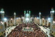 تصاویر/ مراسم احیای شب بیست و سوم ماه مبارک رمضان در آستان مقدس محمد هلال بن علی (ع) آران و بیدگل