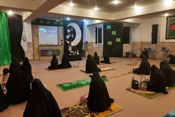 تصاویر/ مراسم احیای شب بیست و سوم ماه رمضان در مدرسه علمیه الزهرا (س) ارومیه