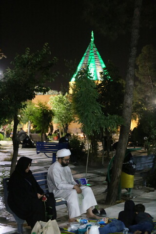 تصاویر / مراسم شب بیست و سوم ماه رمضان در گلزار شهدای علی بن جعفر (ع)