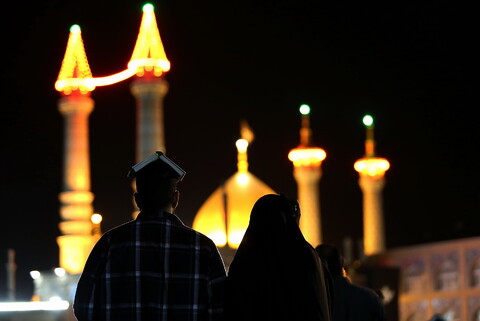 تصاویر / مراسم احیای شب بیست و سوم ماه رمضان در حرم حضرت معصومه (س)