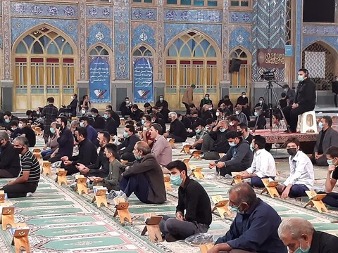 تصاویر/ مراسم احیای شب بیست و سوم ماه مبارک رمضان در آستان مقدس محمد هلال بن علی (ع) آران و بیدگل