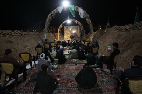 تصاویر/ مراسم احیای شب ببست وسوم در مساجد و محله های پردیسان