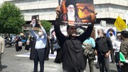 تصاویر/ راهپیمایی خودجوش مردم تهران در روز قدس