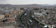 حضور صدها هزار یمنی در راهپیمایی روز جهانی قدس + تصاویر