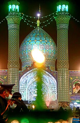 تصاویر/ مراسم خطبه‌خوانی و شمع گردانی وفات حضرت هلال بن علی(ع) درآران و بیدگل