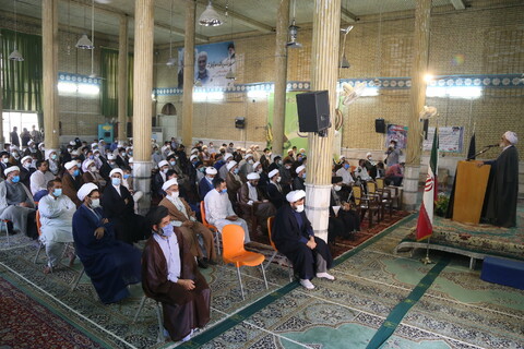 تصاویر/ گرامیداشت دختران شهیده مکتب سید الشهدا کابل در مدرسه حجتیه قم