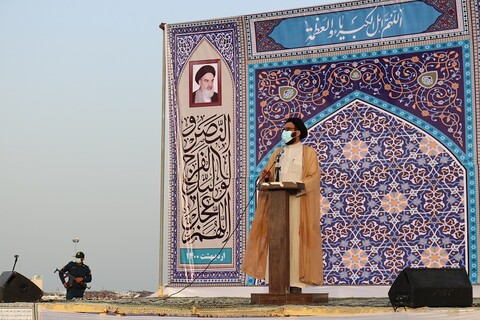 اقامه نماز عید سعید فطر در بوشهر