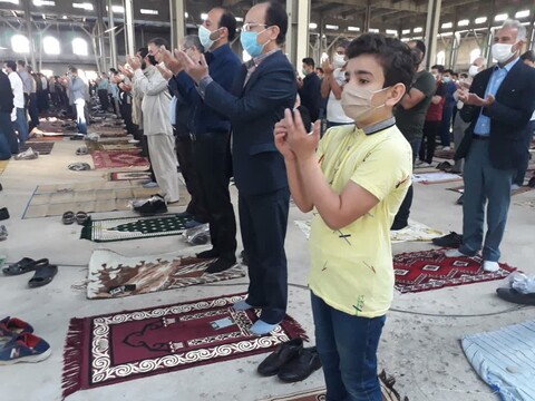 تصاویر/ نماز عید فطر در مصلی بزرگ سمنان
