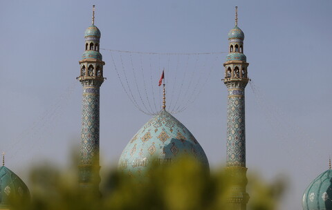 تصاویر/ نماز عید فطر در مسجد مقدس جمکران