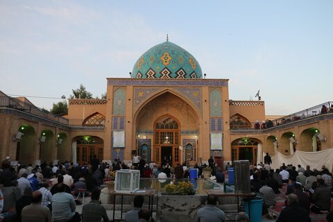 تصاویر/ مراسم احیاء شب عید فطر و نماز روز عید در مسجد رکن الملک اصفهان