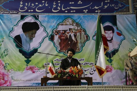 تصاویر/ اولین مراسم تکریم و بزرگداشت عالم ربانی و بزرگوار حاج سید علاءالدین موسوی جزایری