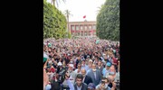 ادامه تظاهرات در مناطق مختلف مراکش در حمایت از قدس
