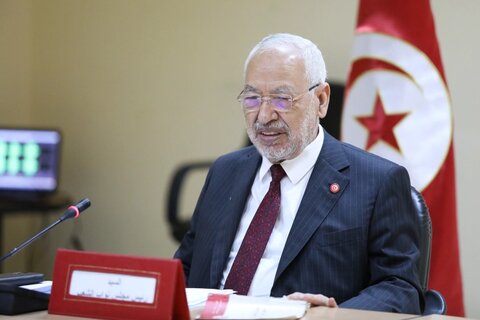 راشد الغنوشی رئیس پارلمان تونس